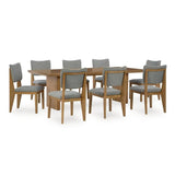 Ashley Sherbana Dining Set in Grey Signature Design by Ashley