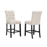 Stella Barstool Set in Beige Brassex