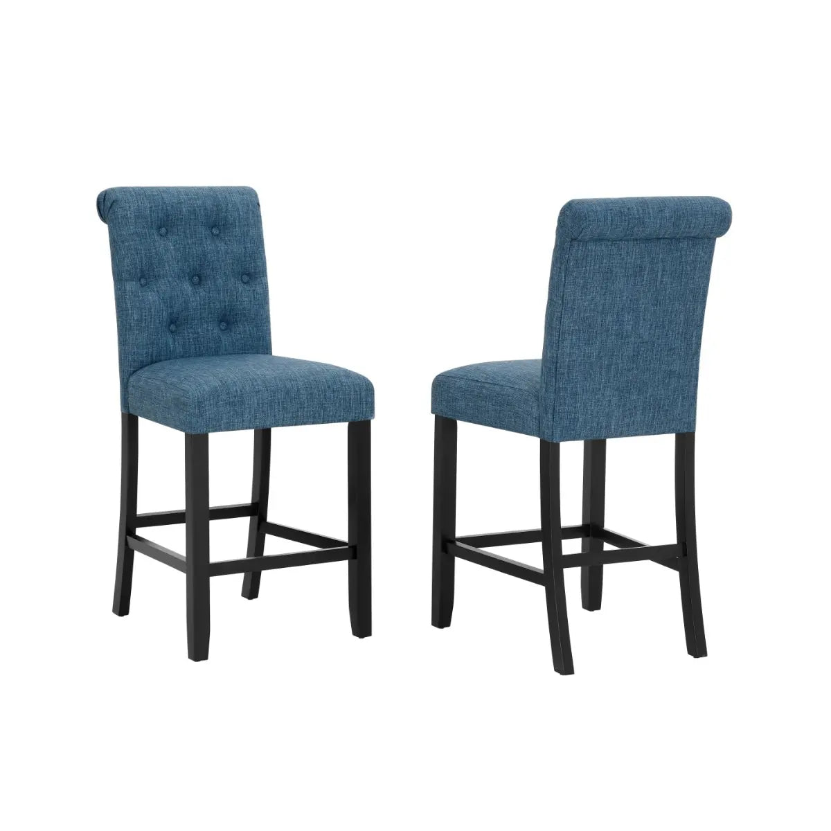 Stella Barstool Set in Blue Brassex