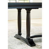 Ashley Welltern Dining Set in Black Signature Design by Ashley
