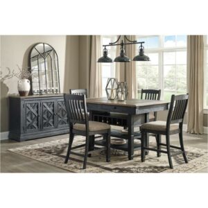Ashley 5PC Rectangular Dining Room Counter Height  Table