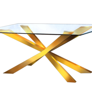 Merlin Gold Dining Table