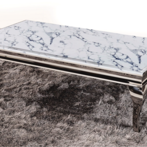 Marble Silver Tusk Coffee Table
