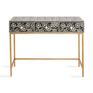 Augustine Bone Inlay Console Table