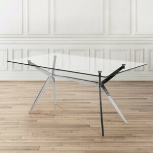 London Stainless Steel Dining Table